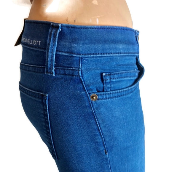 Current/Elliot Slim Boot Jeans in National Blue - Picture 10 of 12
